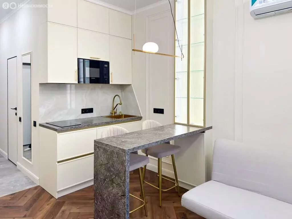 Квартира-студия: Москва, Автомобильный проезд, 4 (20 м) - Фото 1