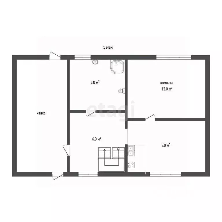 Дом в Тюменская область, Тюмень Лесник СНТ, ул. Мичурина (45 м) - Фото 2