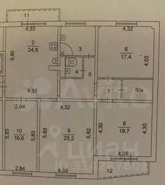 4-к кв. Челябинская область, Челябинск Российская ул., 61а (125.0 м) - Фото 0