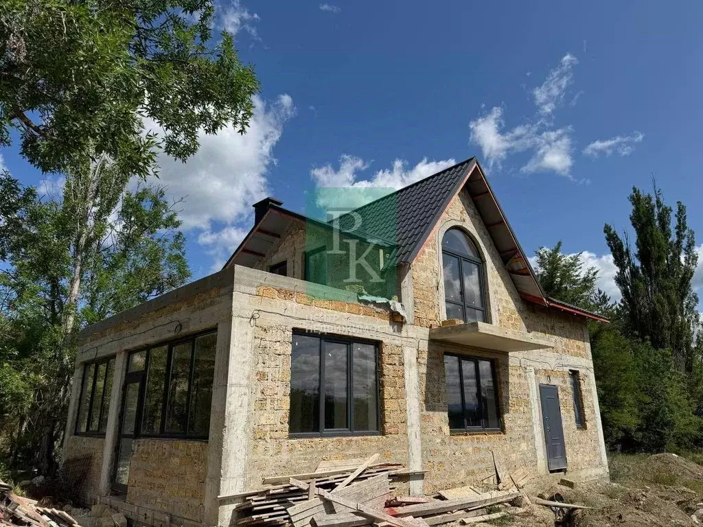 Дом в Крым, Бахчисарайский район, Голубинское с/пос, с. Новополье ул. ... - Фото 2