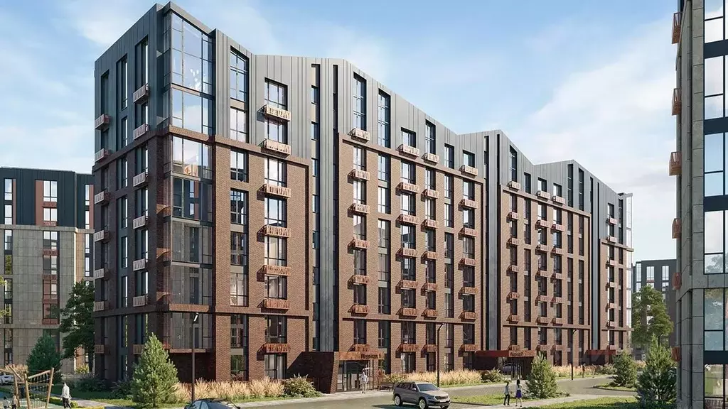 3-к кв. Рязанская область, Рязань Еврокласс жилой комплекс (90.5 м) - Фото 2