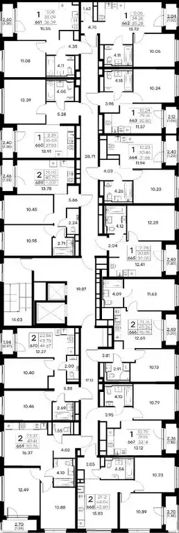 1-к кв. Владимирская область, Владимир GloraX Октябрьский жилой ... - Фото 2