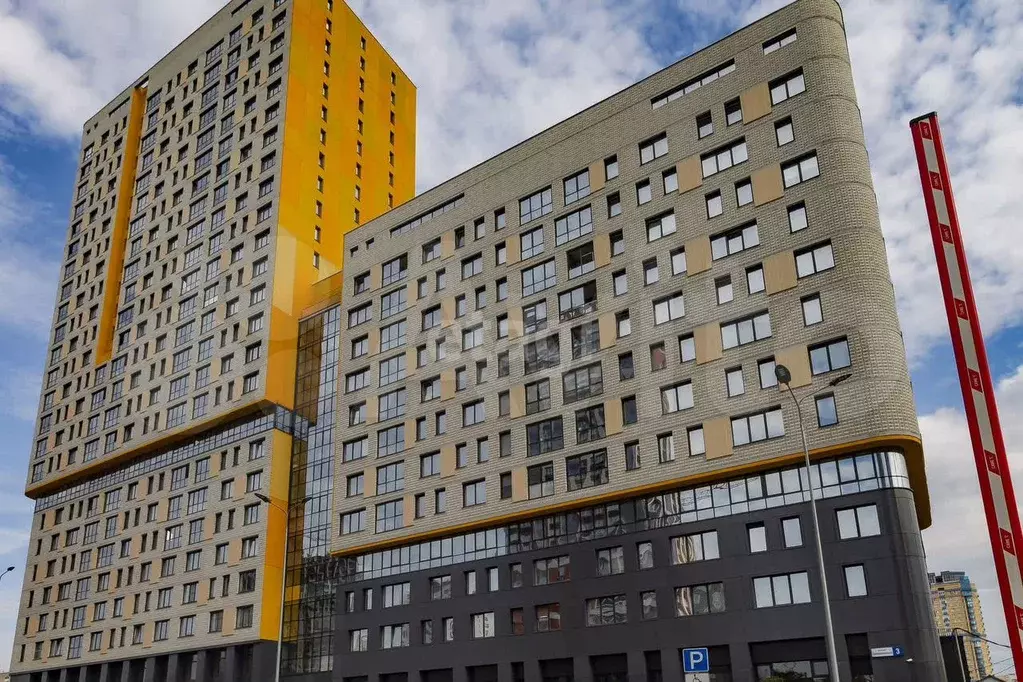 2-к. квартира, 65 м, 9/25 эт. - Фото 1