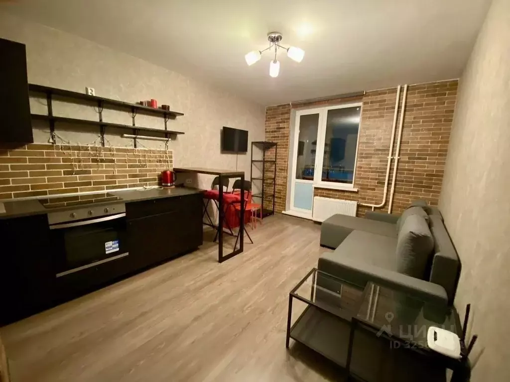 Студия Ленинградская область, Мурино Всеволожский район, просп. ... - Фото 1