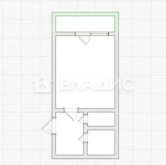 Квартира-студия: Пенза, улица Шмидта, 3 (26.5 м) - Фото 1