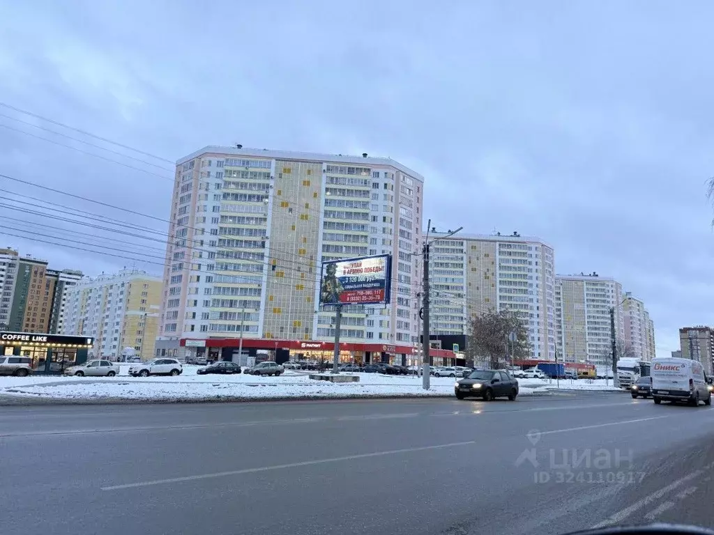 1-к кв. Кировская область, Киров ул. Ленина, 198к1 (31.5 м) - Фото 2