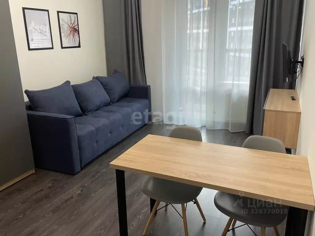 Студия Санкт-Петербург аллея Арцеуловская, 17 (25.0 м) - Фото 1