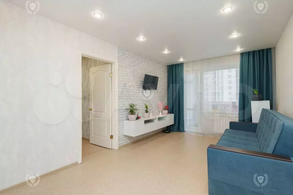 2-к. квартира, 43,1 м, 6/9 эт. - Фото 1