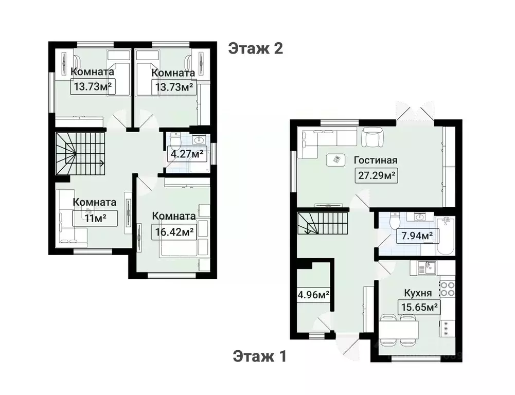Дом в Москва Марушкинское поселение, д. Марушкино, 97 (148 м) - Фото 2