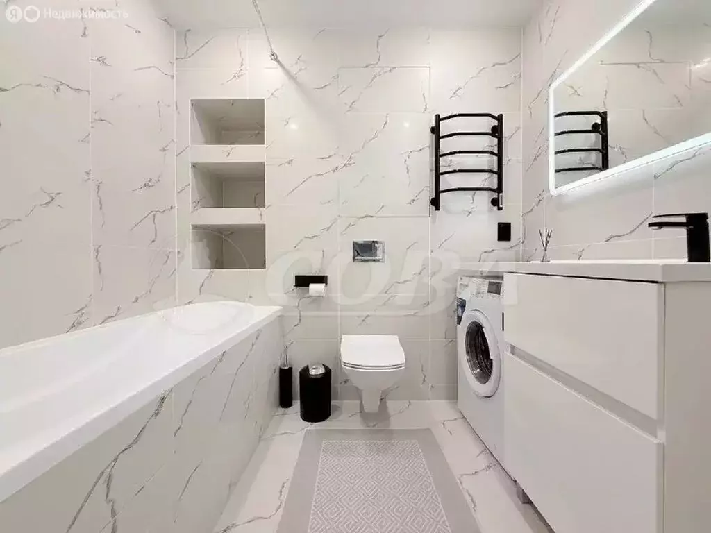 1-комнатная квартира: Тюмень, улица Валентины Трофимовой, 13 (40.9 м) - Фото 1