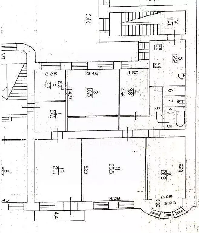 Комната Санкт-Петербург 9-я Васильевского острова линия, 18 (21.0 м) - Фото 1