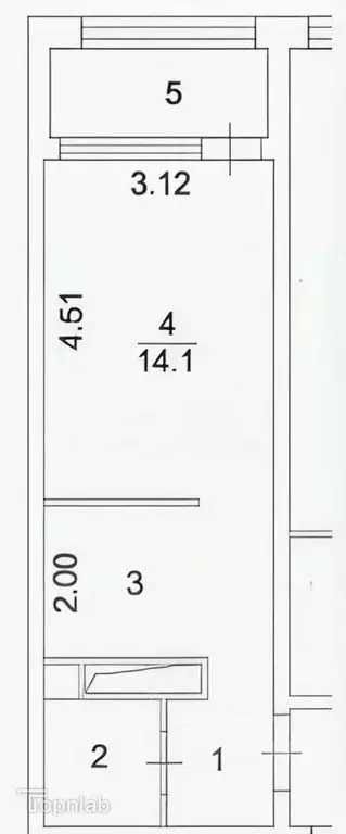 1-к кв. Пензенская область, Пенза просп. Победы, 96Е (29.0 м) - Фото 2