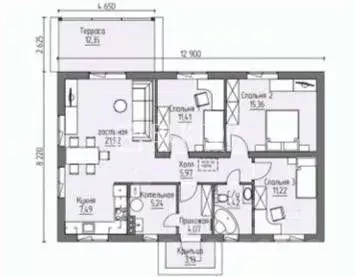 Дом в Ивановская область, Ивановский район, Новоталицкое с/пос, д. ... - Фото 2