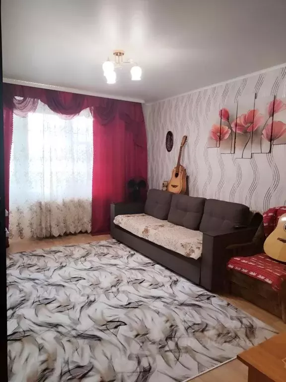 2-к кв. Мордовия, Чамзинский район, Комсомольский рп, 2-й мкр 30 (48.0 ... - Фото 1