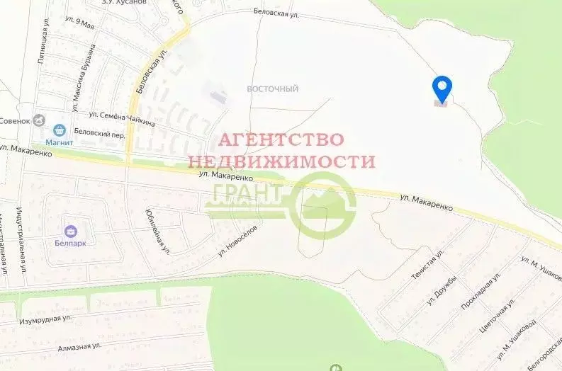 Участок в Белгородская область, Белгород ул. Виктора Лосева (15.0 ... - Фото 0