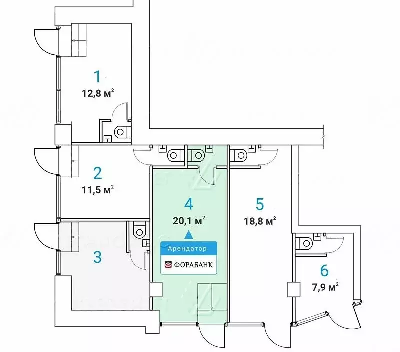 Помещение свободного назначения (20 м) - Фото 1