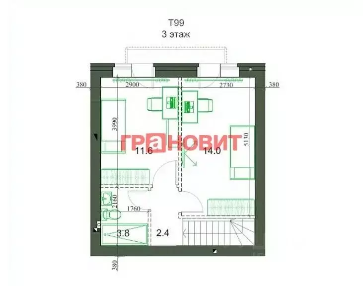 Таунхаус в Новосибирская область, Новосибирский район, Мичуринский ... - Фото 1