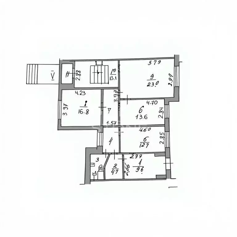 Офис в Москва Веерная ул., 1К4 (98 м) - Фото 2