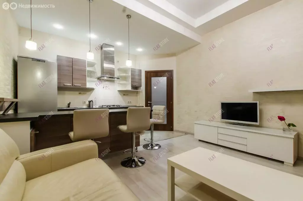 1-комнатная квартира: Санкт-Петербург, улица Бонч-Бруевича, 2/3 (47.2 ... - Фото 2