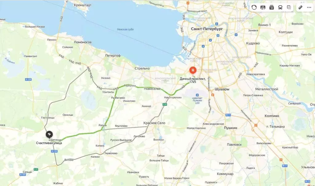 Участок в Ленинградская область, Ломоносовский район, Гостилицкое ... - Фото 0