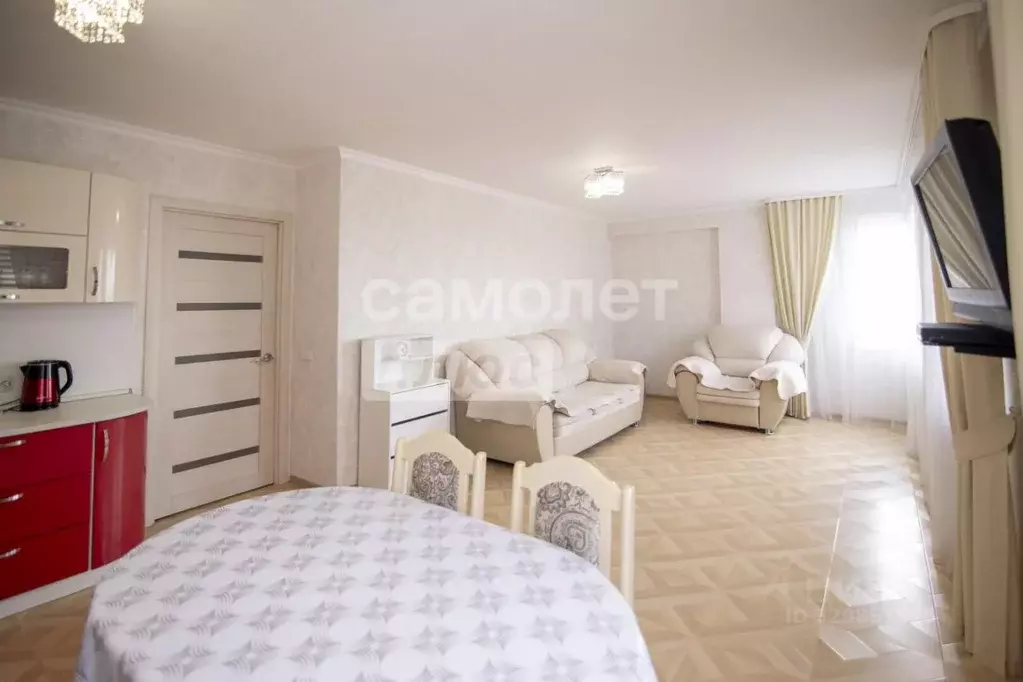3-к кв. Ульяновская область, Ульяновск ул. Луначарского, 23Б (67.2 м) - Фото 1