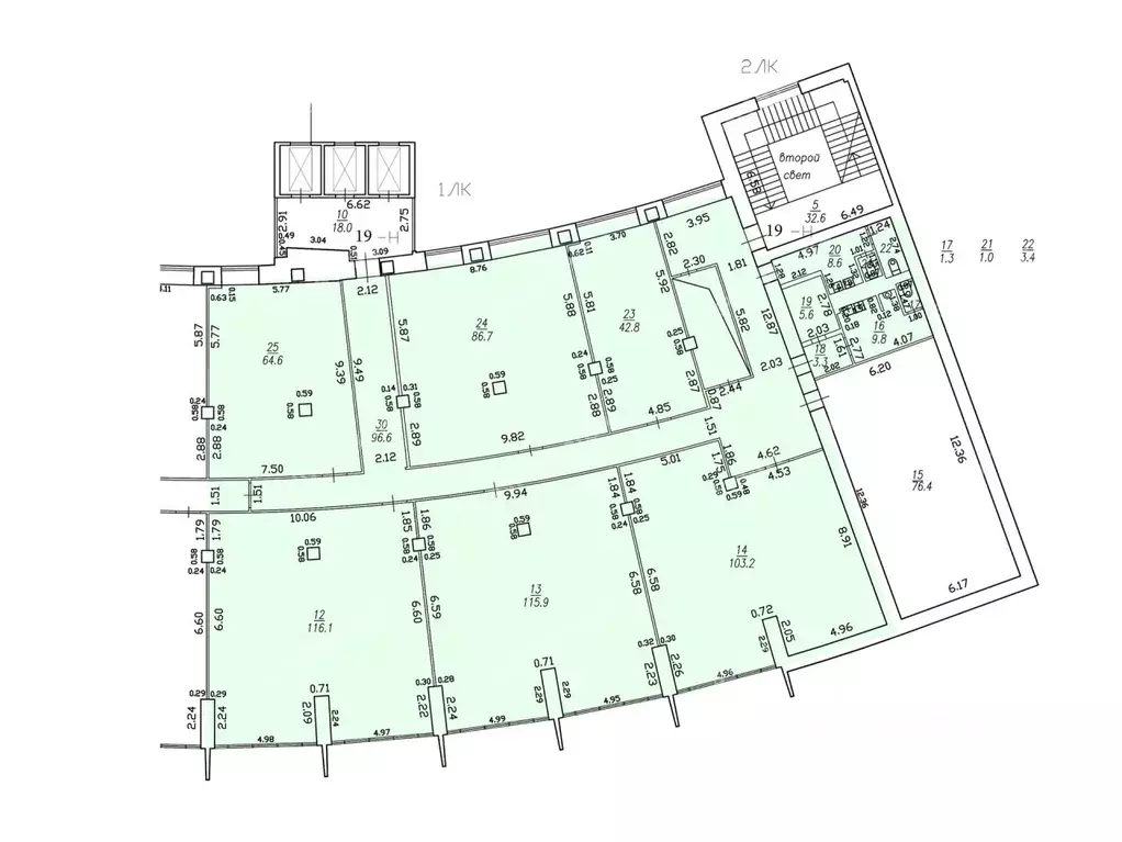 Офис в Санкт-Петербург Большой Сампсониевский просп., 68 (625 м) - Фото 2