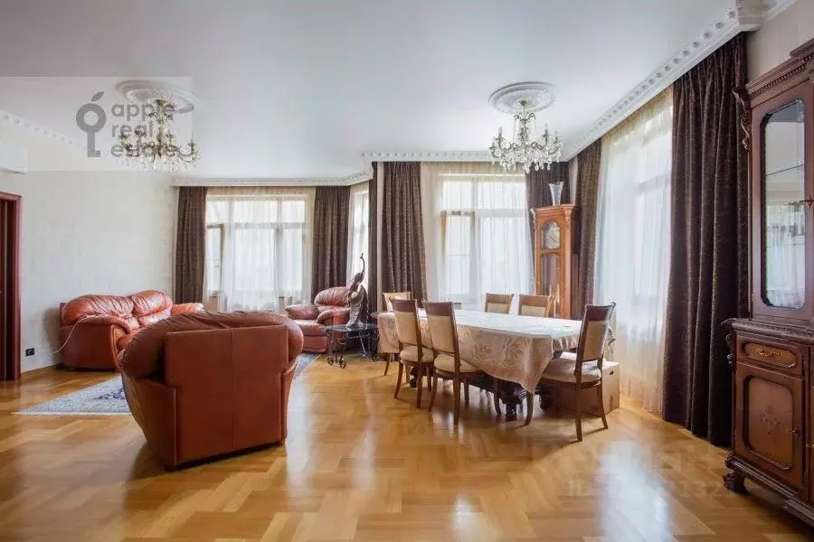 4-к кв. Москва Ломоносовский просп., 25к1 (139.6 м) - Фото 1