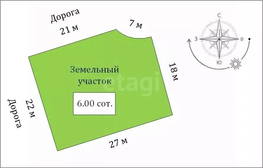 Участок в Крым, Судак ул. Таракташ (6.0 сот.) - Фото 1