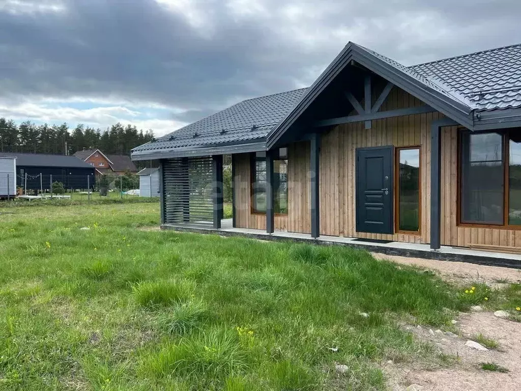 Дом в Ленинградская область, Приозерский район, Ларионовское с/пос, ... - Фото 1