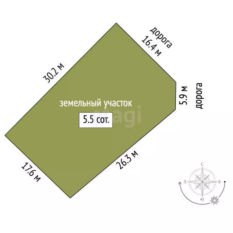 Участок в Калиновское сельское поселение, СНТ СВТ-3 Акташ, Южная улица ... - Фото 1