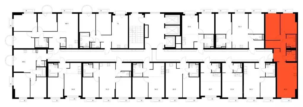 2-к кв. Московская область, Ленинский городской округ, Боброво пгт ... - Фото 2
