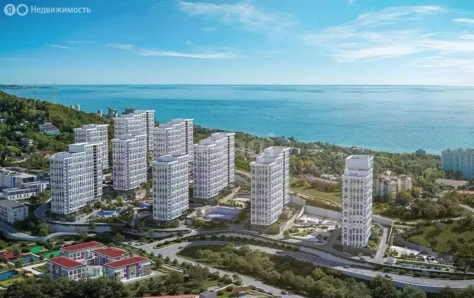 1-комнатная квартира: Сочи, микрорайон Бытха, Ясногорская улица, ... - Фото 1