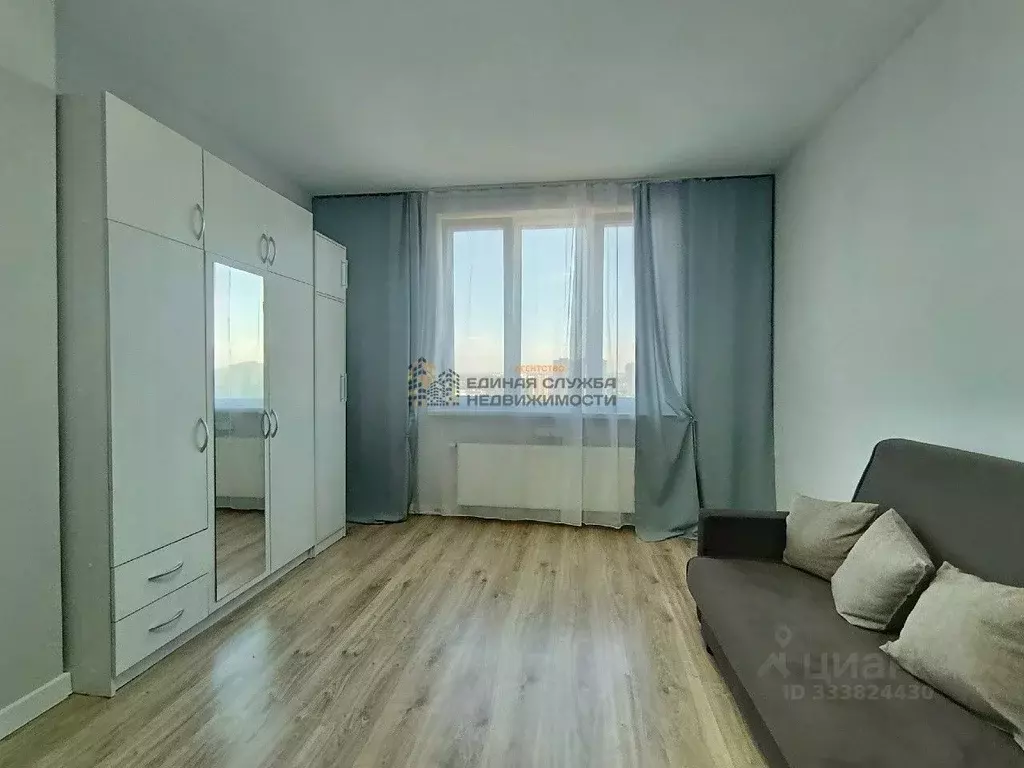 1-к кв. Башкортостан, Уфа ул. Сержанта Пашкова, 5 (30.0 м) - Фото 1