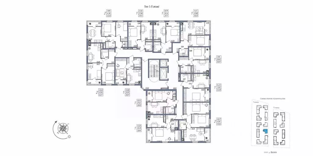 2-к кв. Волгоградская область, Волгоград ул. Тракторостроителей, 31/1 ... - Фото 2