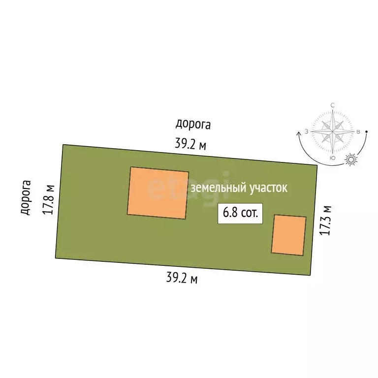 Участок в Тюмень, садовое товарищество Лаванда, 10-я улица (15 м) - Фото 1