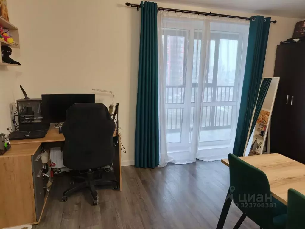 Студия Ленинградская область, Всеволожский район, пос. Бугры проезд ... - Фото 1