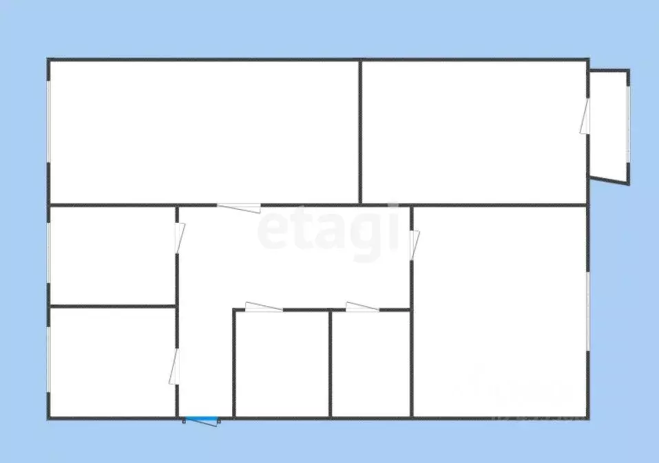 4-к кв. Белгородская область, Губкин ул. Раевского, 12А (73.0 м) - Фото 1