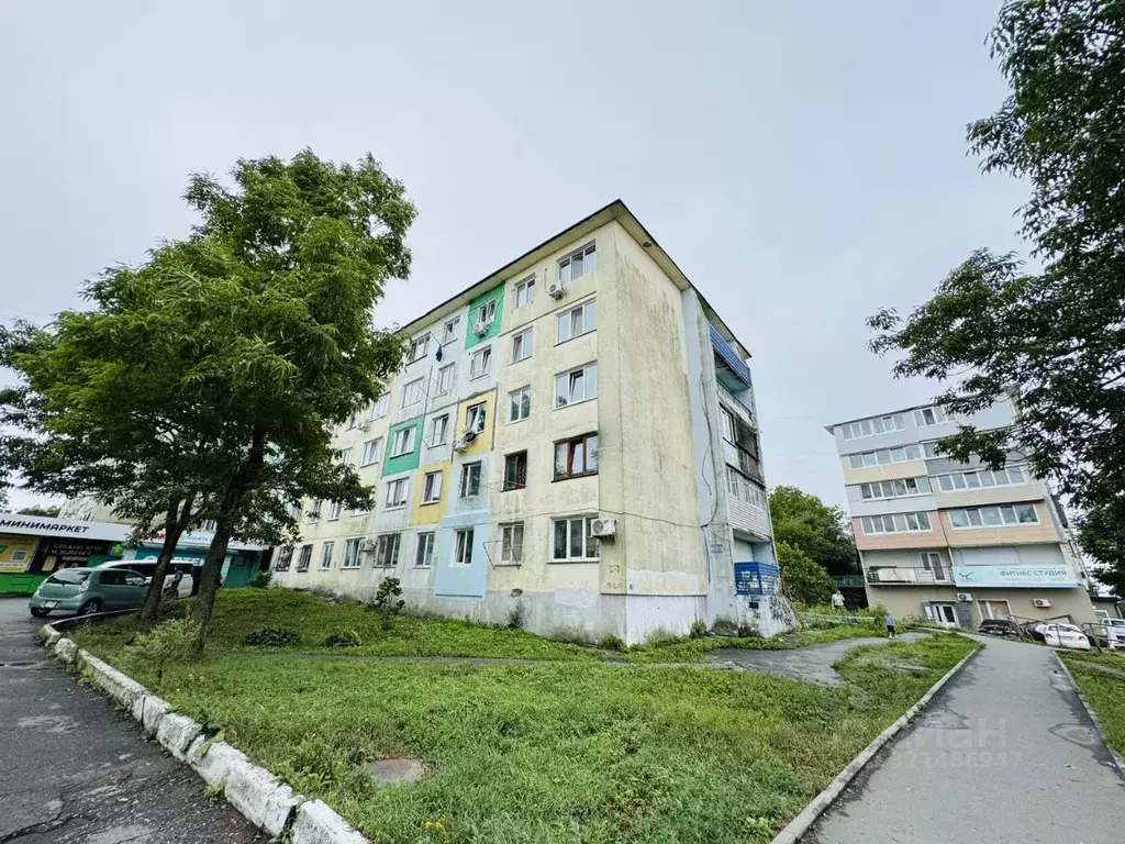 1-к кв. Приморский край, Владивосток ул. Добровольского, 31 (26.7 м) - Фото 0