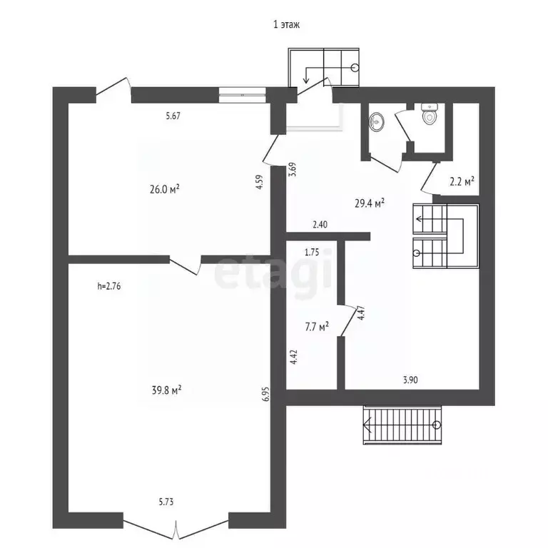 Помещение свободного назначения в Псковская область, Псков ... - Фото 2