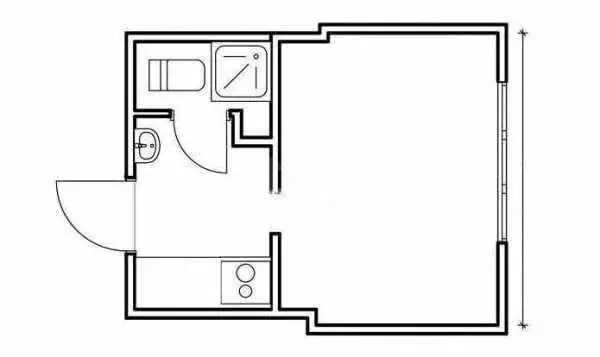 Квартира-студия: Арск, Кирпичная улица, 27 (10.9 м) - Фото 0