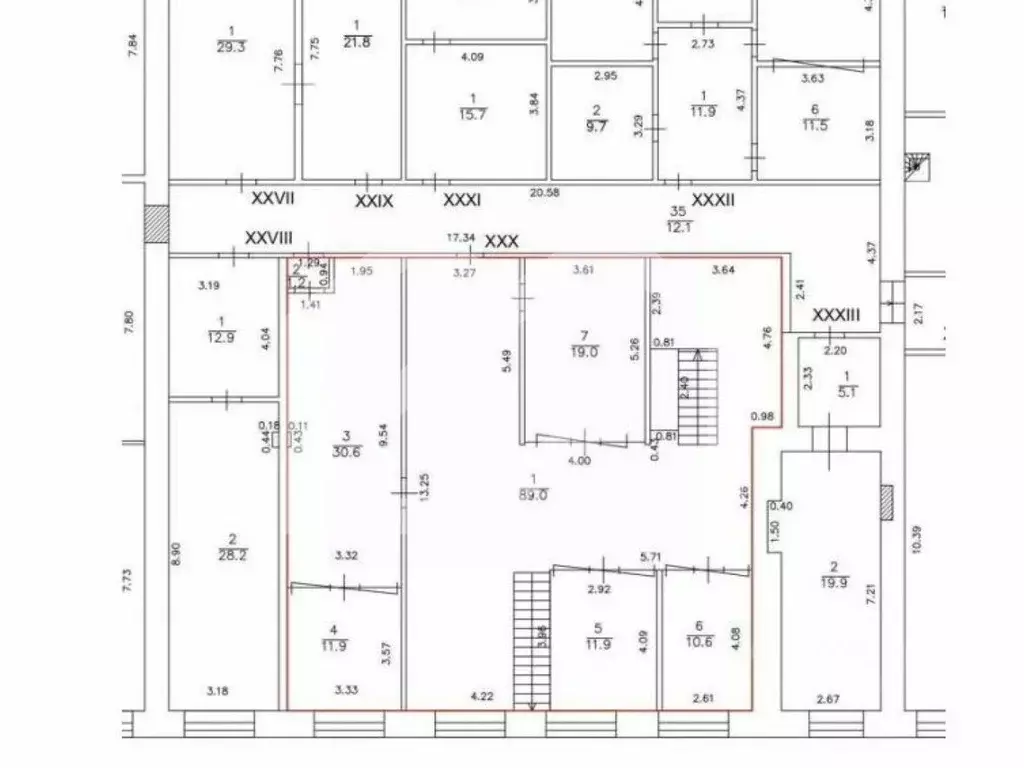 Помещение свободного назначения в Москва Холодильный пер., 3к1с3 (236 ... - Фото 2