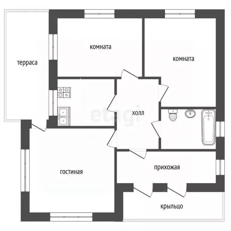 Дом в Тамбовская область, Тамбовский муниципальный округ, с. ... - Фото 2