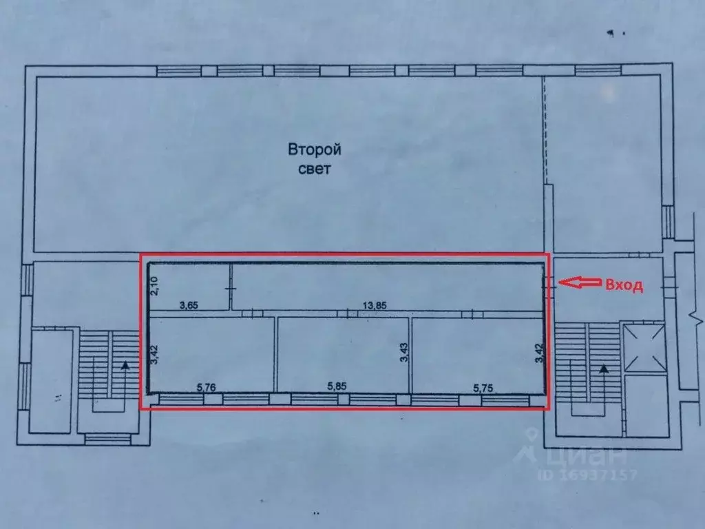 Помещение свободного назначения в Волгоградская область, Волгоград ул. ... - Фото 2