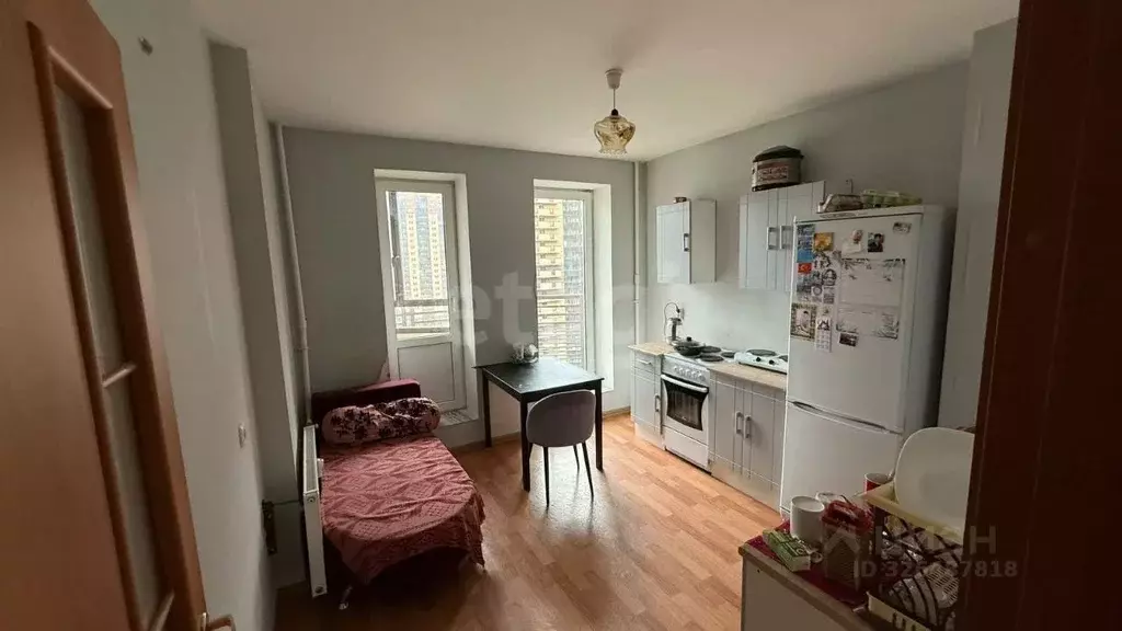 1-к кв. Санкт-Петербург пос. Парголово, ул. Федора Абрамова, 19к1 ... - Фото 1