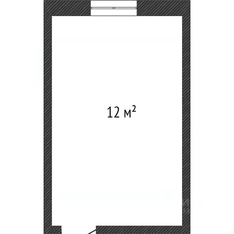 Студия Ханты-Мансийский АО, Сургут Ленинградская ул., 3 (16.0 м) - Фото 1