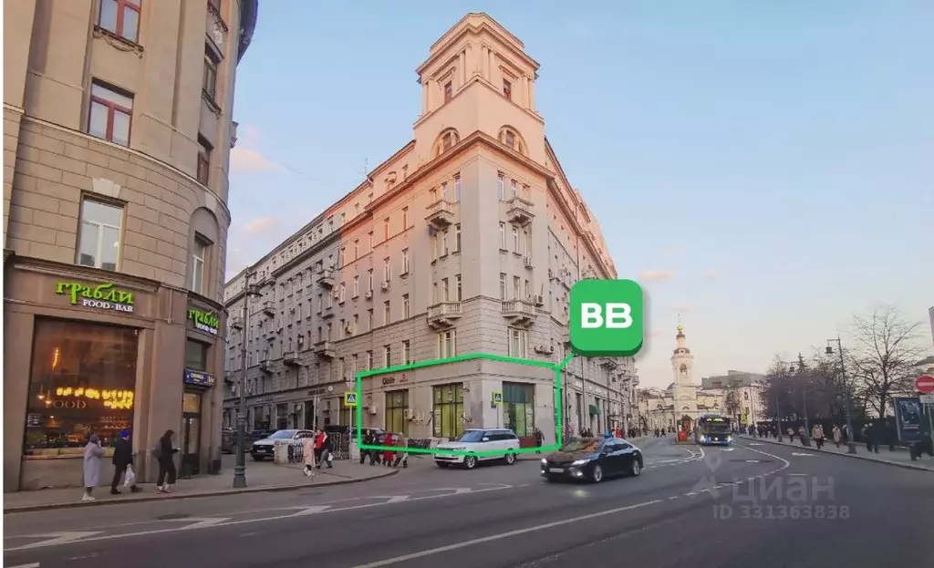 Помещение свободного назначения в Москва ул. Солянка, 1/2С2 (241 м) - Фото 1
