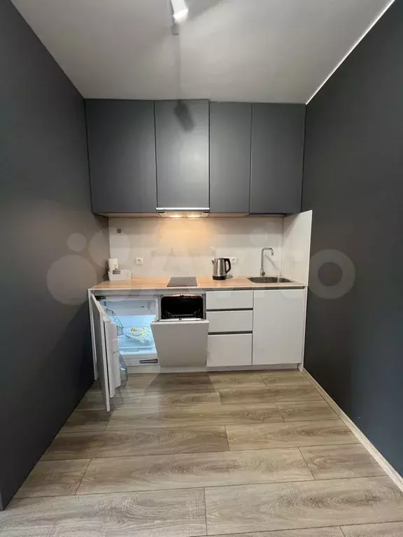 Апартаменты-студия, 33,1 м, 8/12 эт. - Фото 1