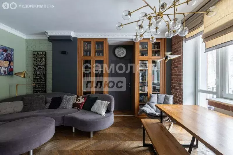 2-комнатная квартира: Москва, Малая Бронная улица, 19А (52 м) - Фото 2