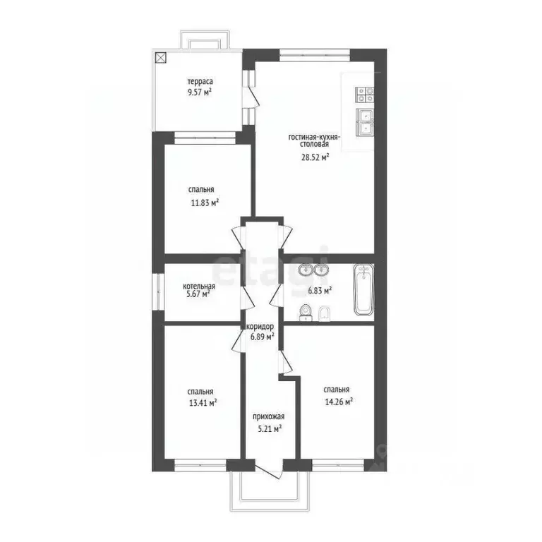 Дом в Ростовская область, Ростов-на-Дону Садовод-Любитель садовое ... - Фото 1