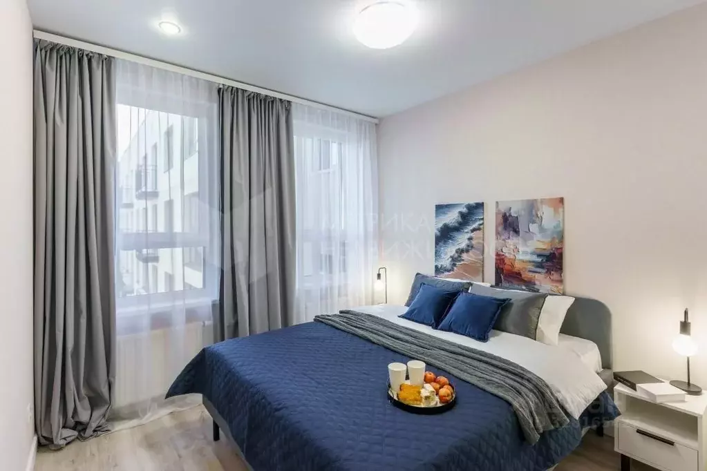 2-к кв. Тюменская область, Тюмень ул. Александра Звягина, 12 (65.45 м) - Фото 1